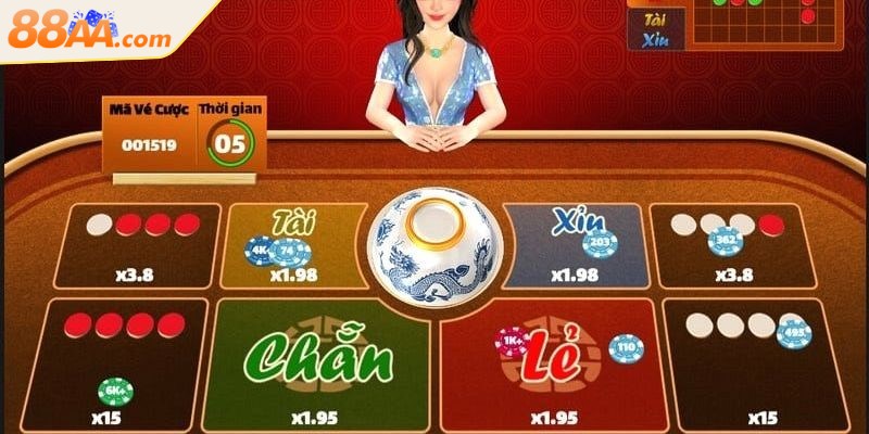 Trước mỗi ván, người chơi sẽ đặt cược vào kết quả biểu tượng